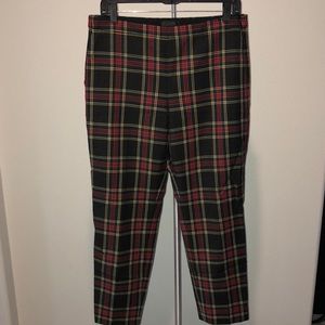 J.Crew Tartan Plaid Pants